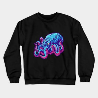 octopus from space Crewneck Sweatshirt